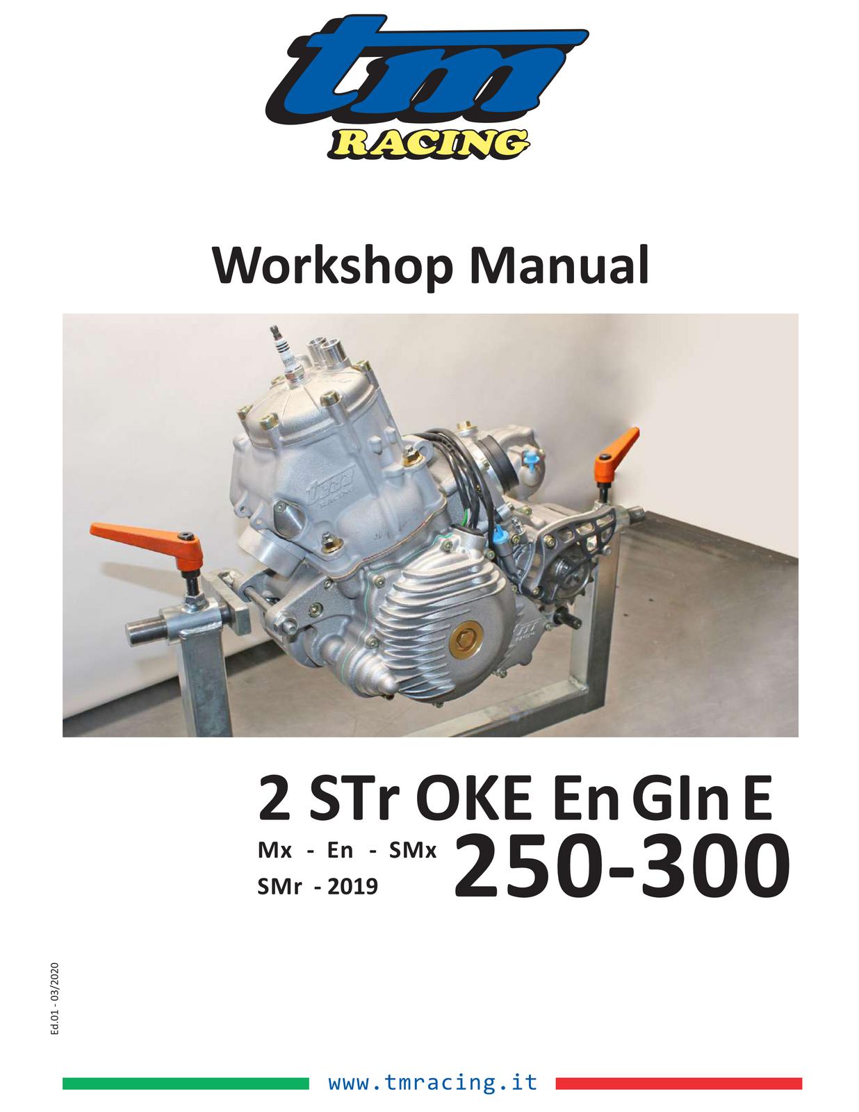 TM Racing Manuals